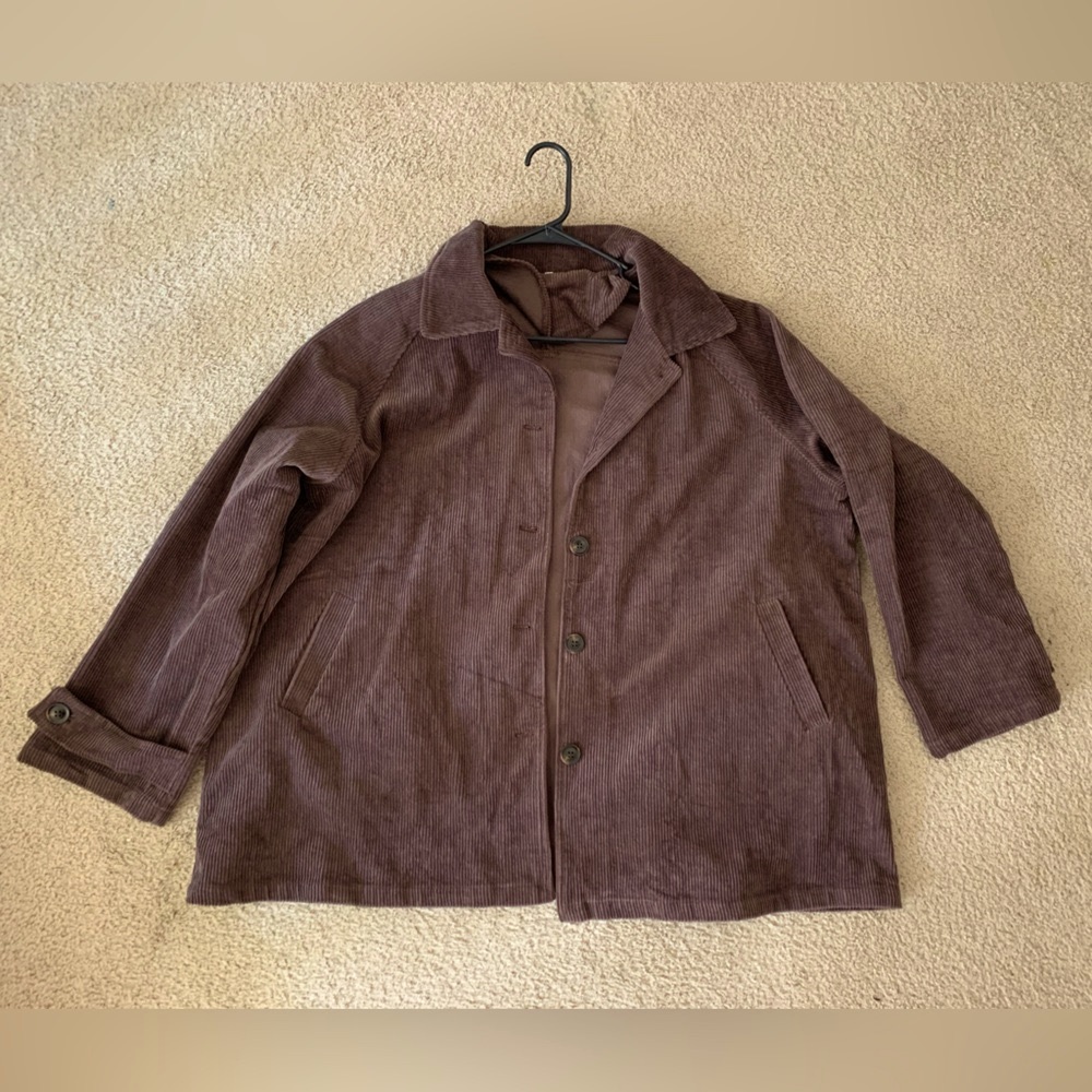 Women’s Brown Cordury Jacket